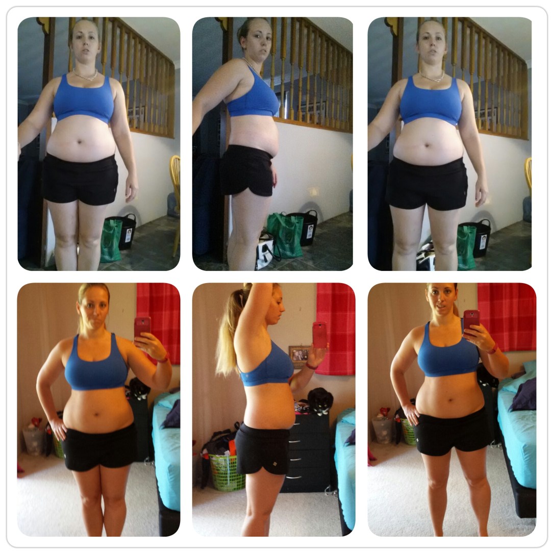 BBG Weeks 1-4 Progress Before and After