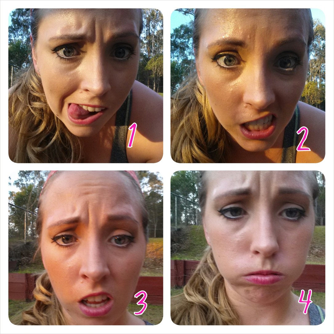 workout faces